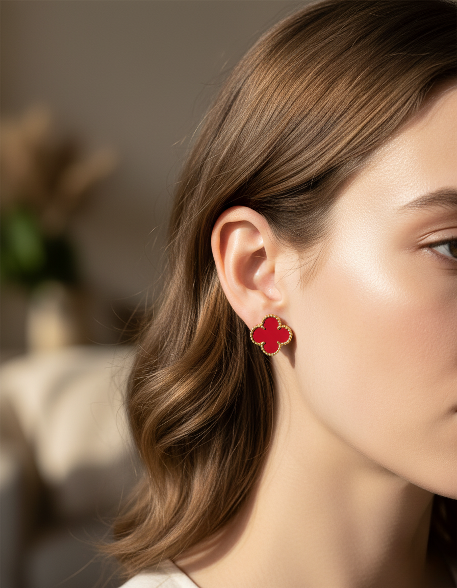 Cathy - Clover Earrings