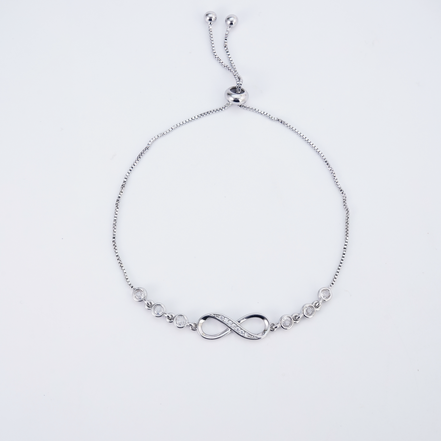 Infinity love - Sterling Silver Bracelet