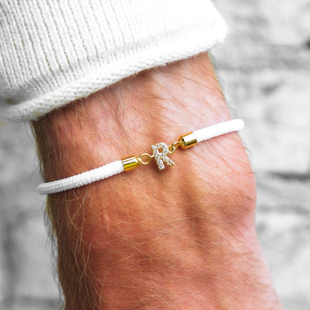 Liora - Adjustable Letter Initial Bracelets