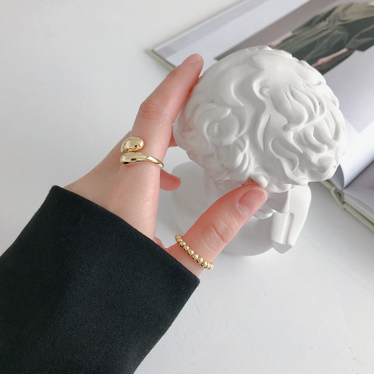 Chloe - Dainty Gold Ring