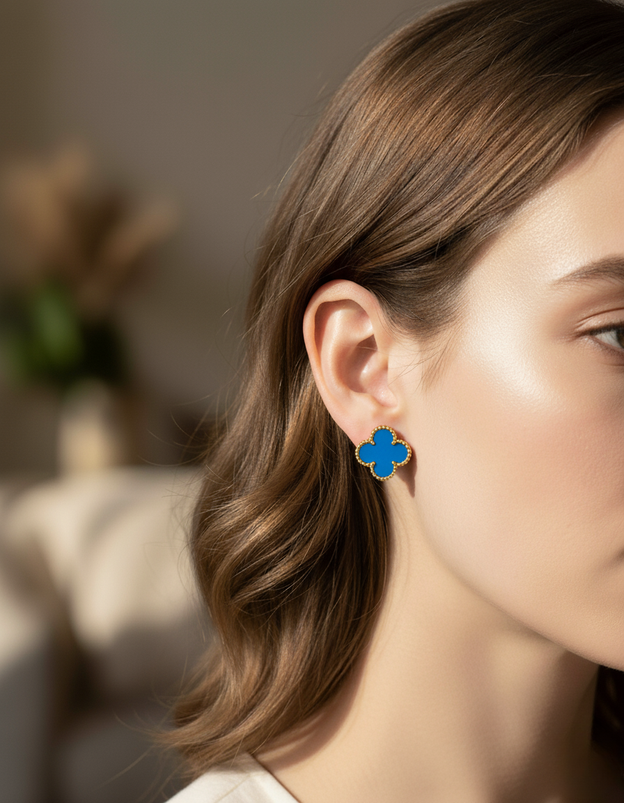 Cathy - Clover Earrings
