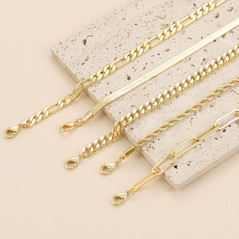 Liora - 5pc Classic Bracelet Set Gold