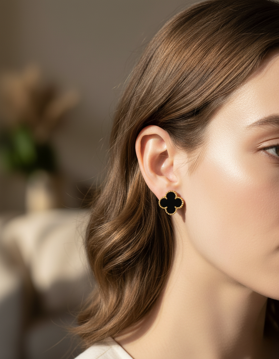Cathy - Clover Earrings