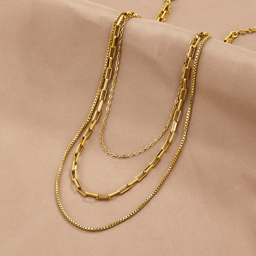 Yelena - Layered Chain Necklace