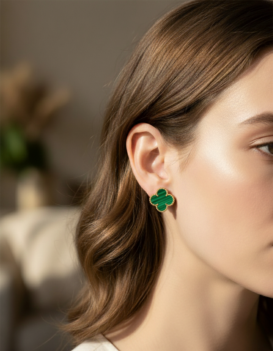 Cathy - Clover Earrings