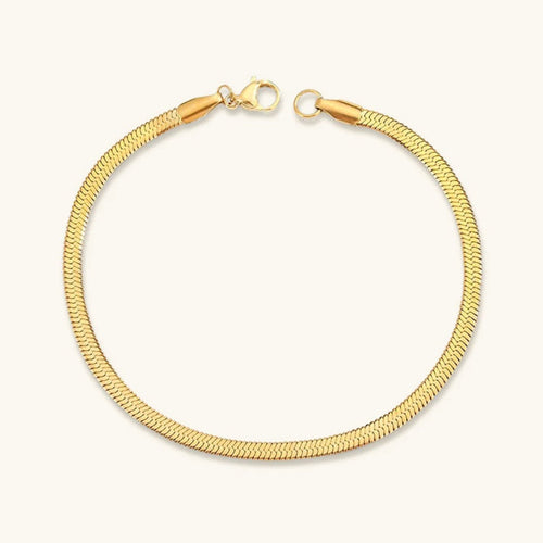 Mara - Bold Herringbone Bracelet