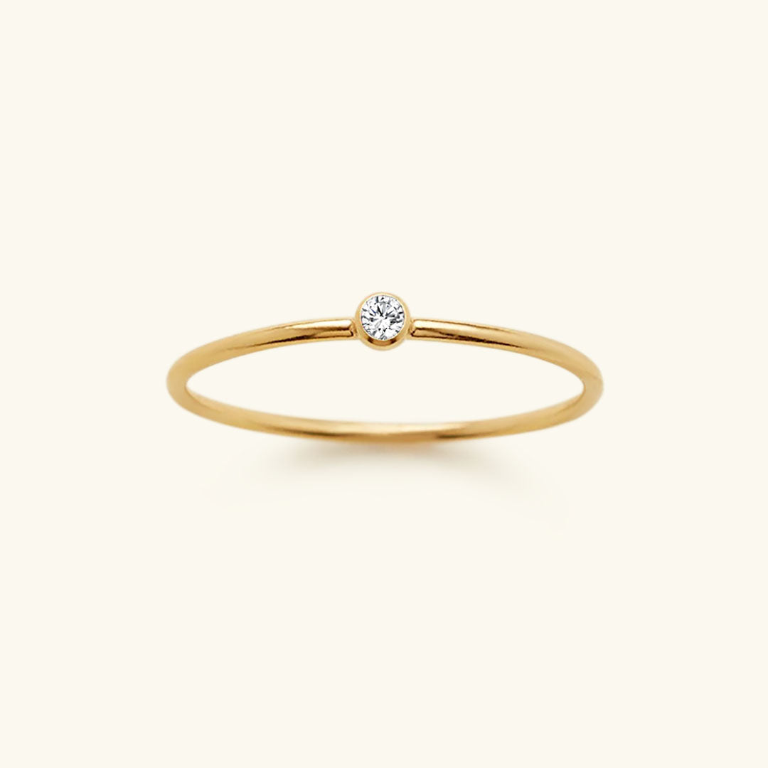 Briony - Birthstone Stacker Ring