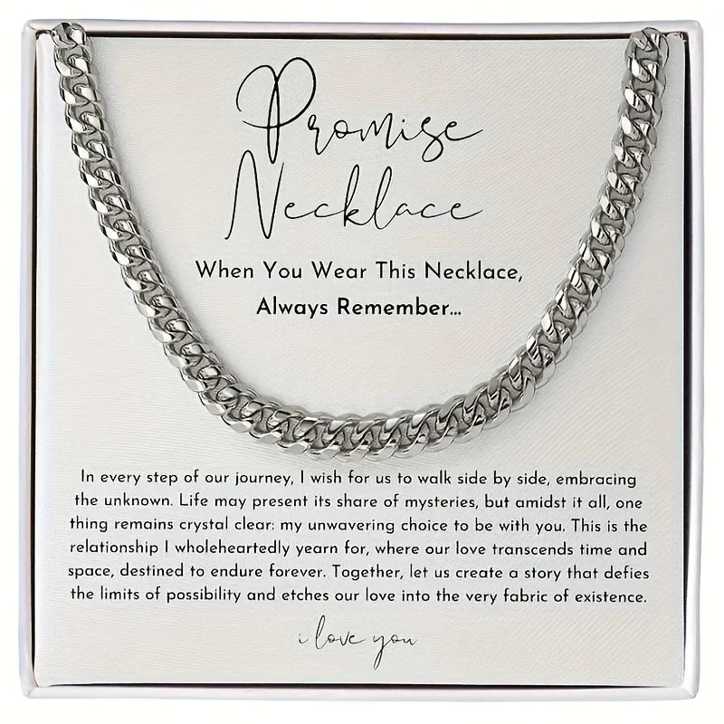 Promise Necklace For Him