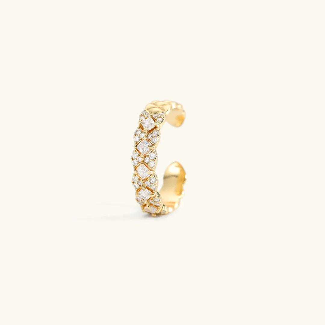 Nell - Gold Patterned Ring