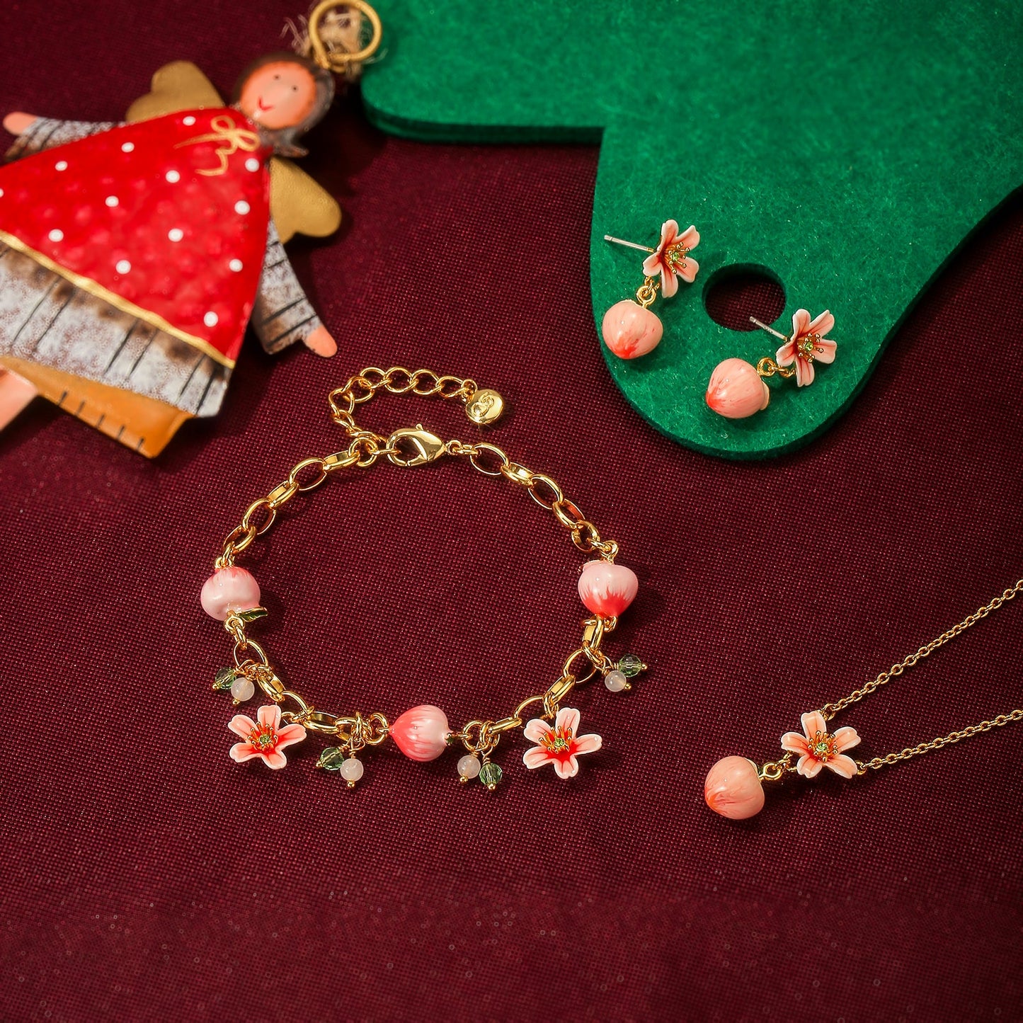 Vienna - Peach Blossom Bracelet