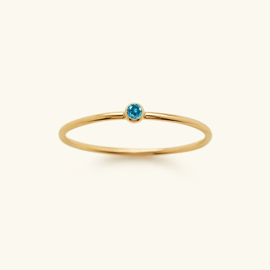 Briony - Birthstone Stacker Ring