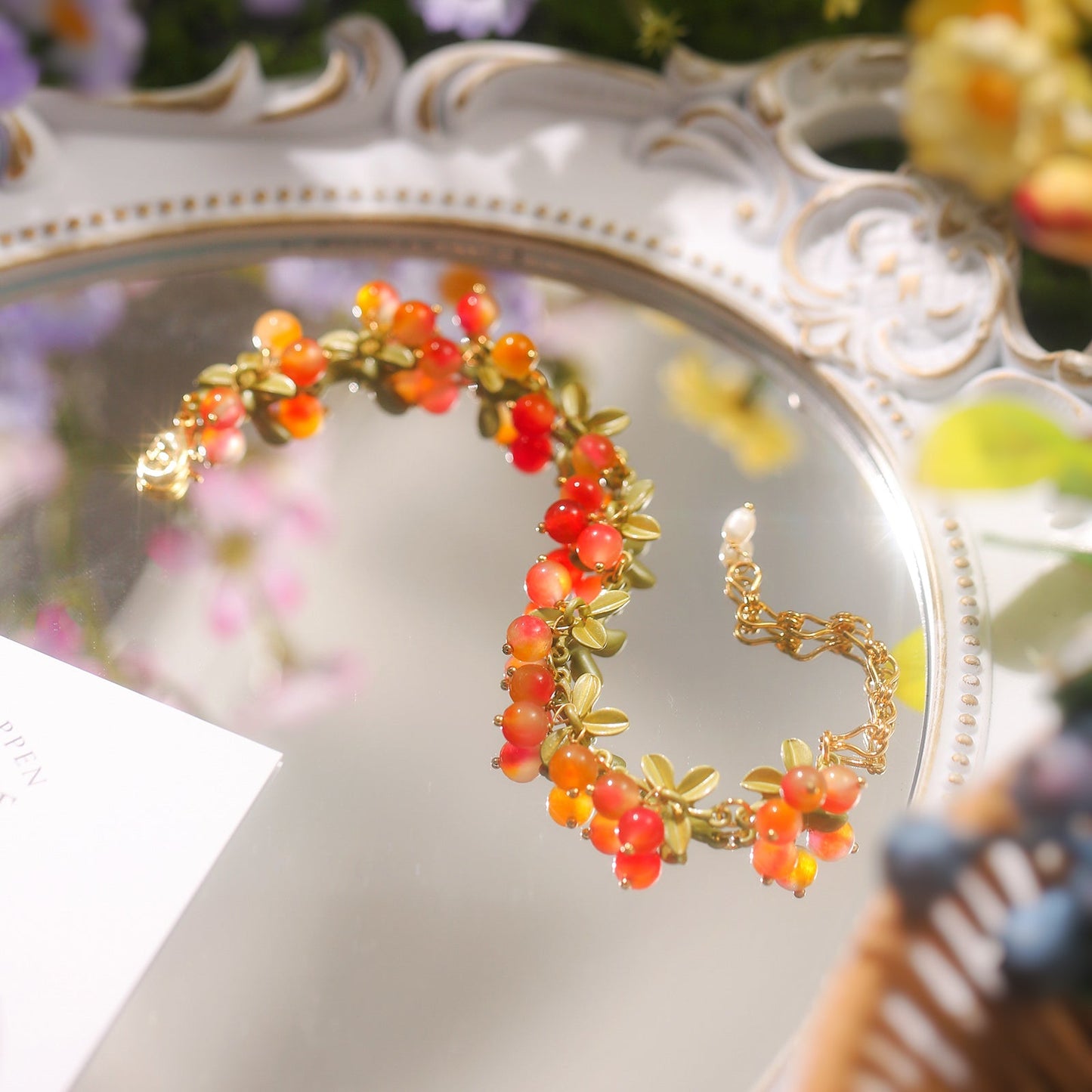 Maren - Berry Charm Bracelet