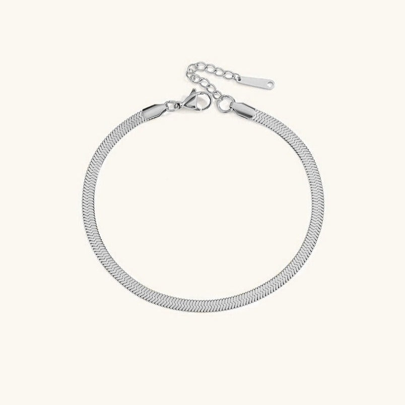 Judith - Herringbone Anklet