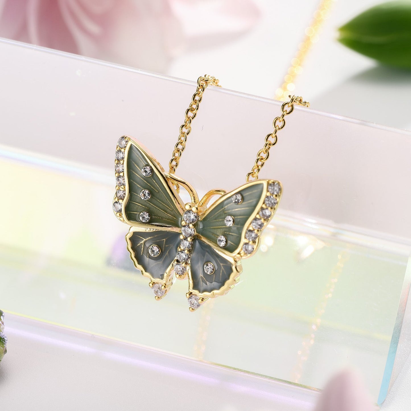 Kiara - Butterfly Chain Necklace