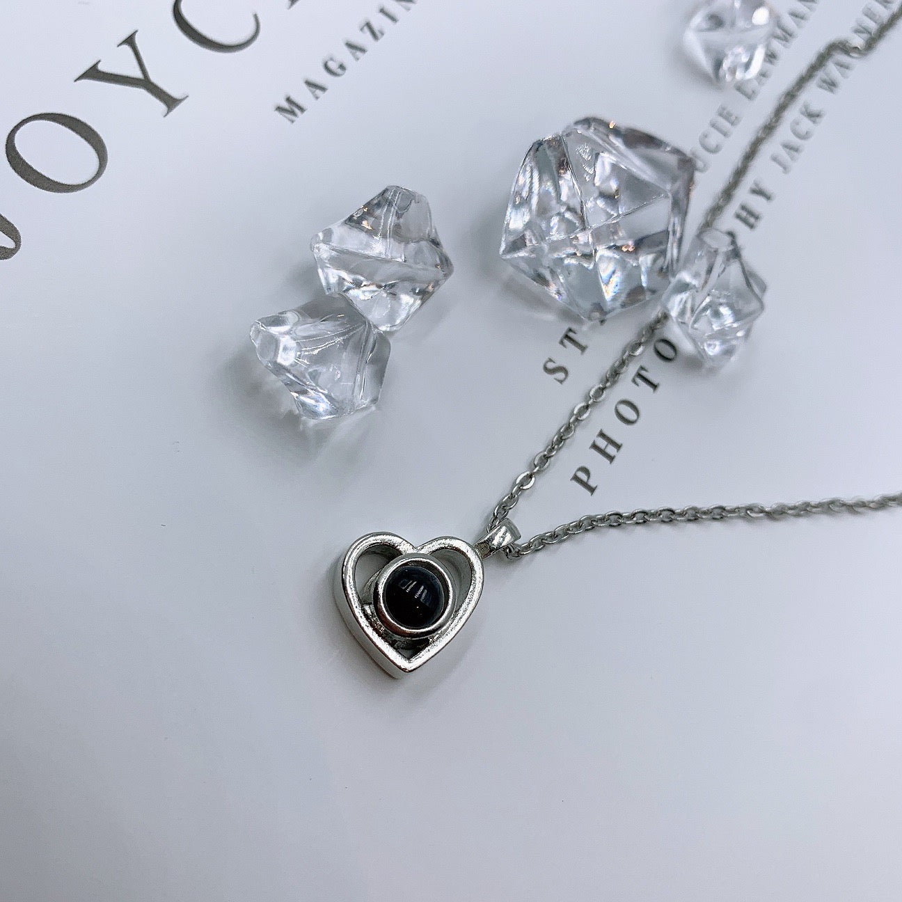 Mini Heart Projection Necklace