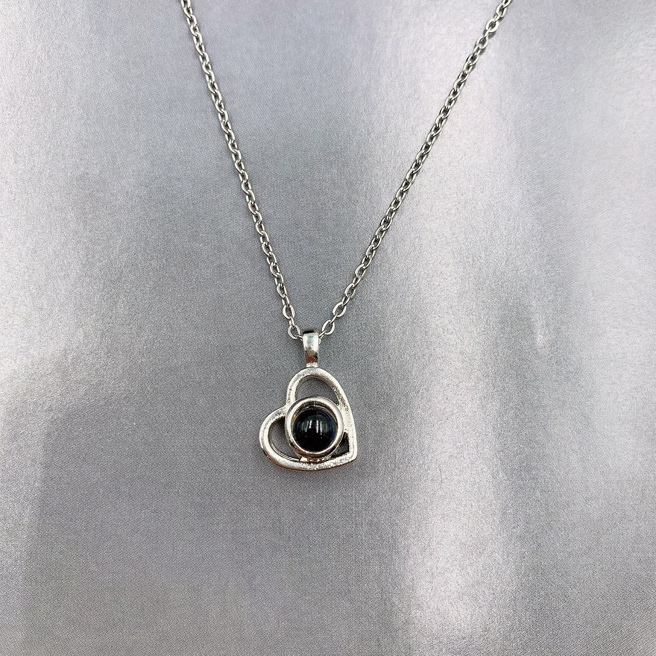 Mini Heart Projection Necklace