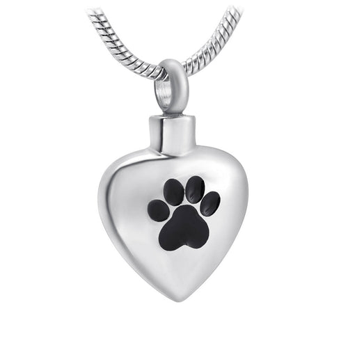 Selora - Heart Pendant with Paw Print