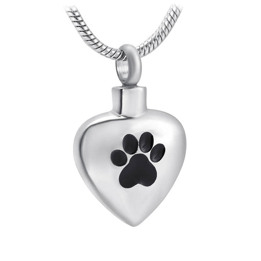 Selora - Heart Pendant with Paw Print