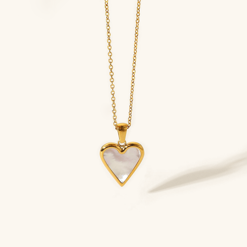 Blythe  - Stone Heart Necklace