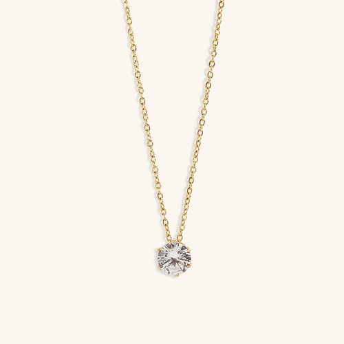 Gail - Diamond Gold Necklace