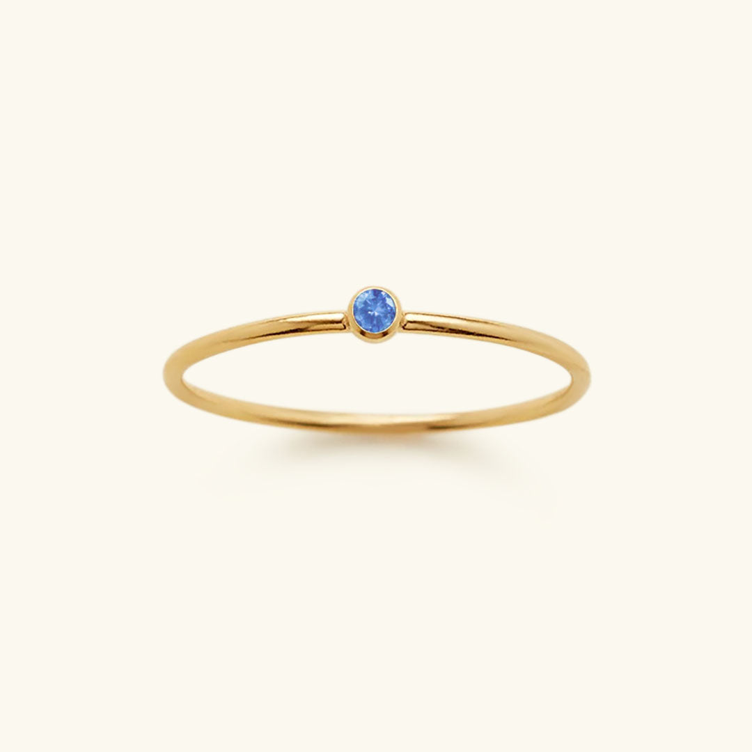 Briony - Birthstone Stacker Ring