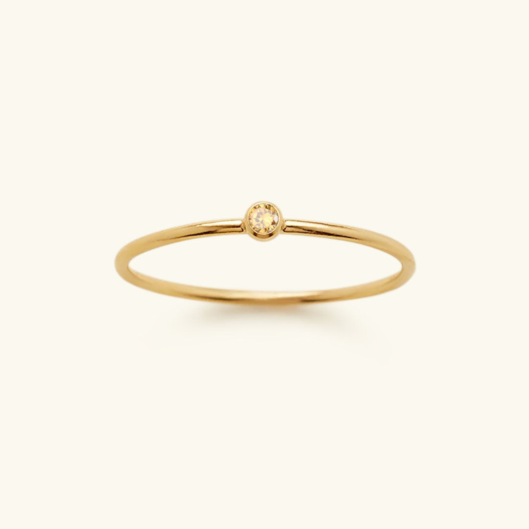 Briony - Birthstone Stacker Ring