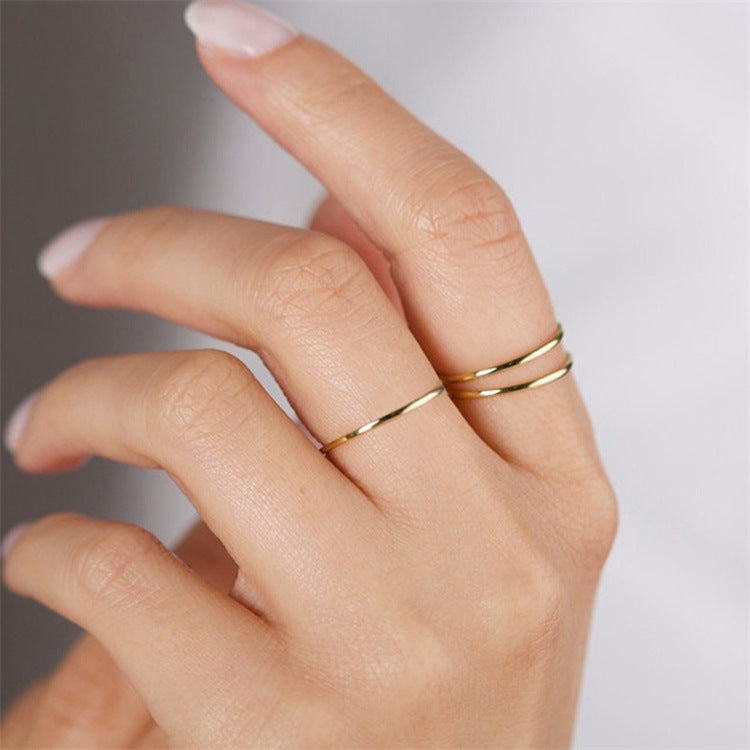 Gina - Simple Minimalist Ring