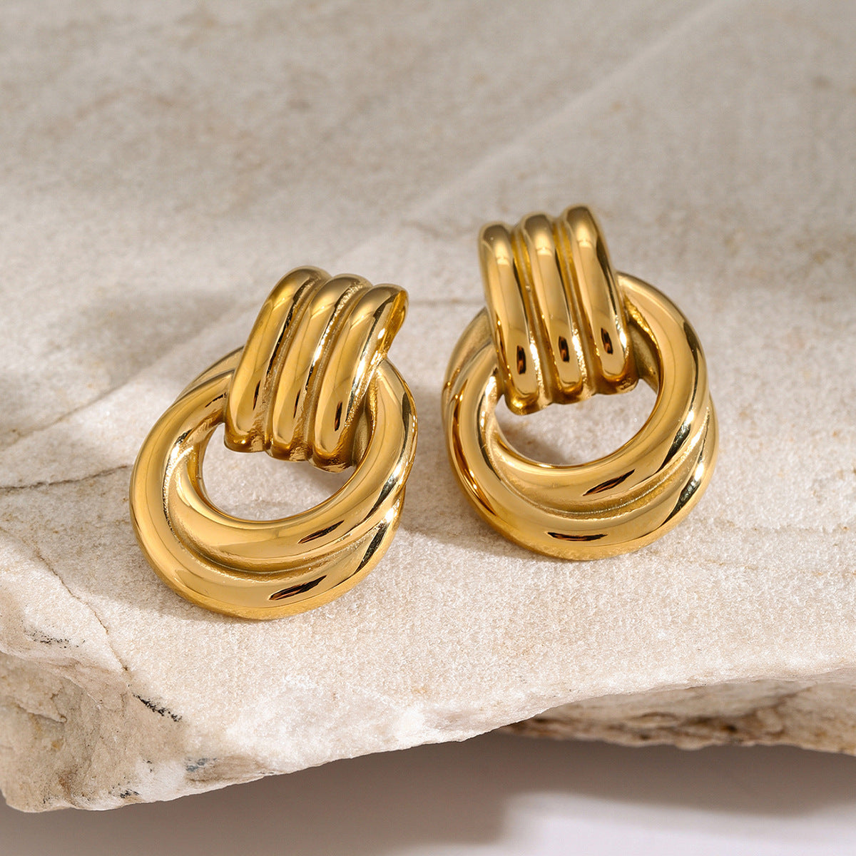 Nora - Layered Hoop Earrings