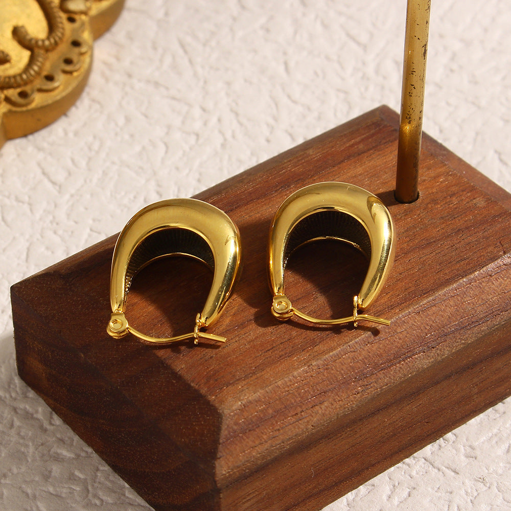 Evie - Gold Hoop Earrings