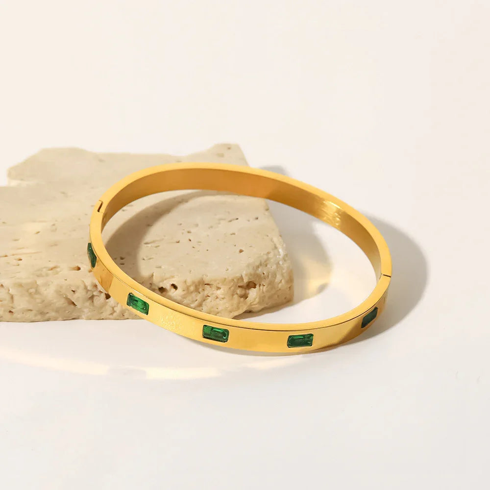 Eleanor - Rectangular Diamonds Bracelet