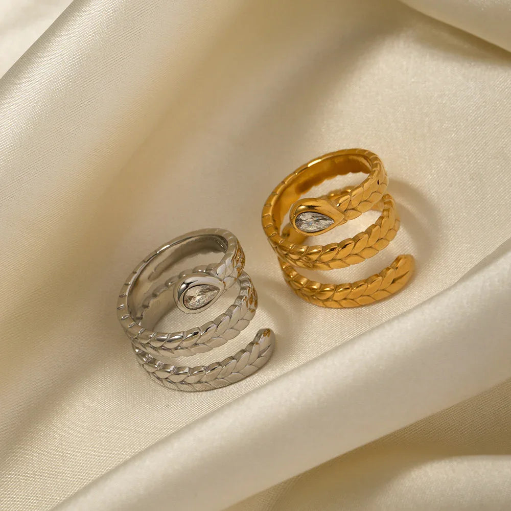 Gemma - Serpent Ring