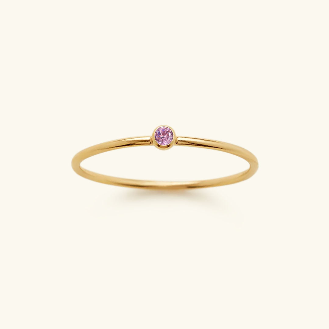 Briony - Birthstone Stacker Ring