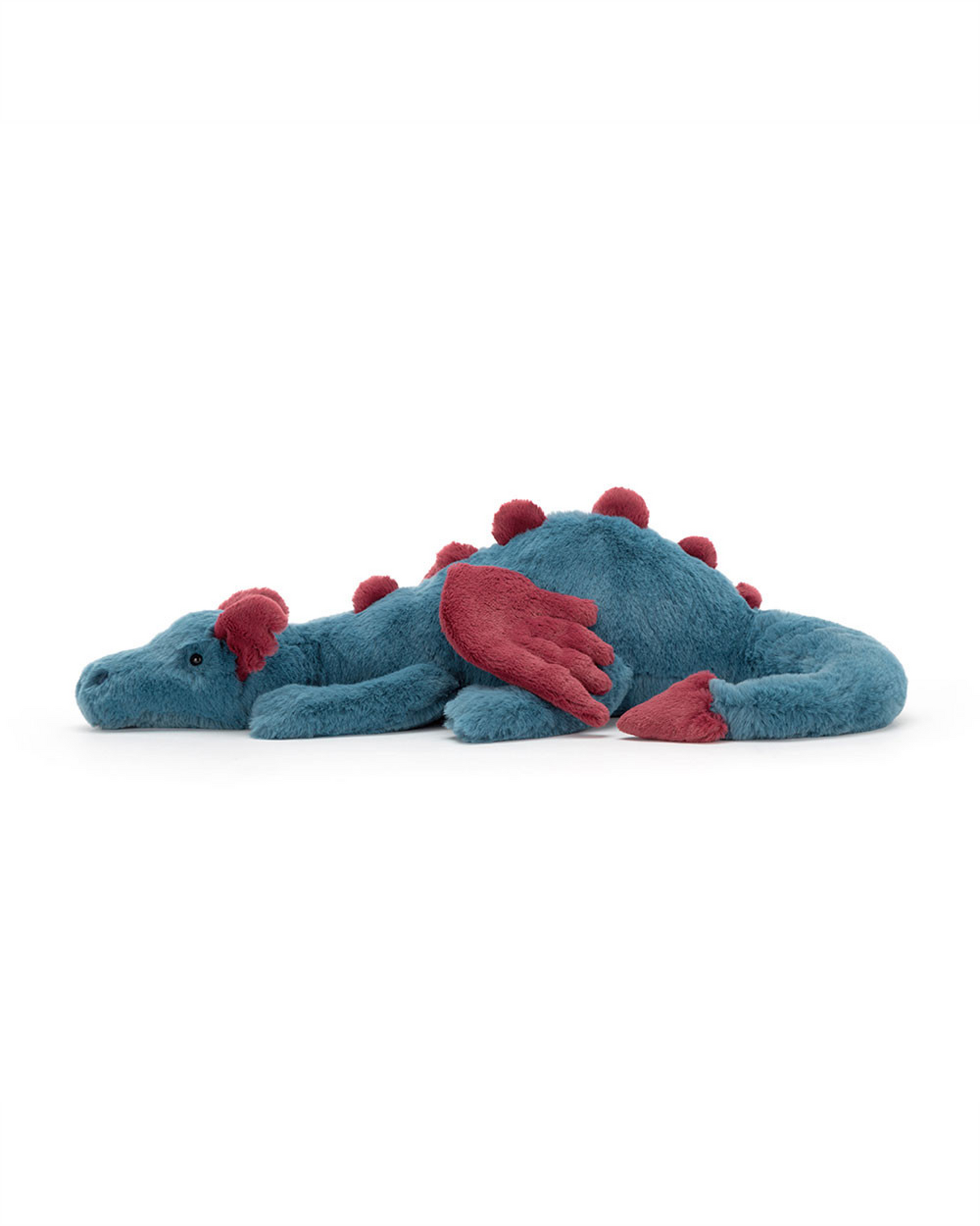 Fluffy - Plush Dragon Dark Blue