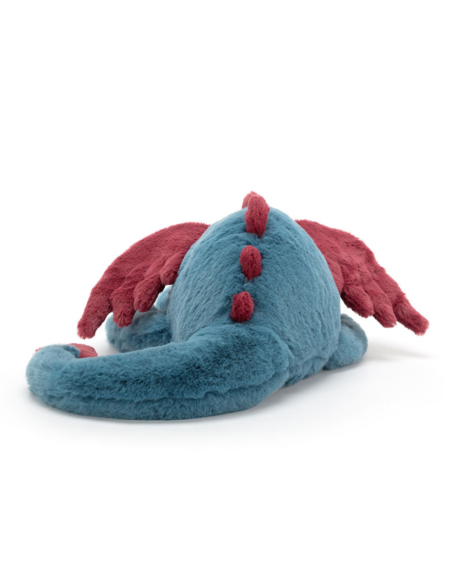Fluffy - Plush Dragon Dark Blue