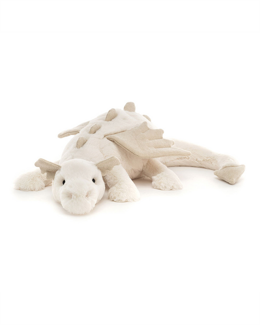 Fluffy - Plush Dragon White