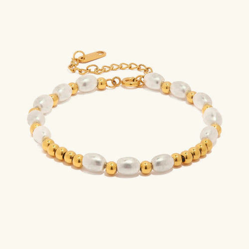 Riley - Freshwater Pearl Bracelet