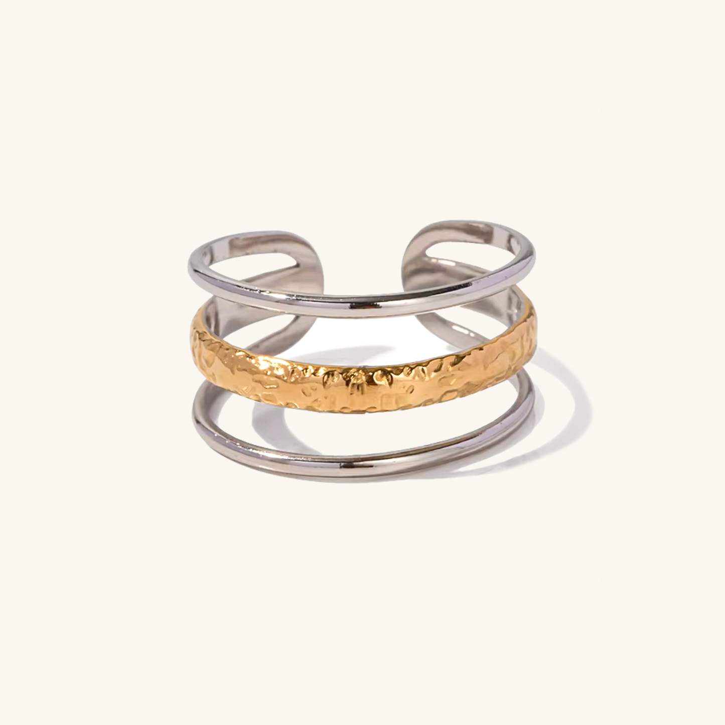 Esme - Layered Gold Ring
