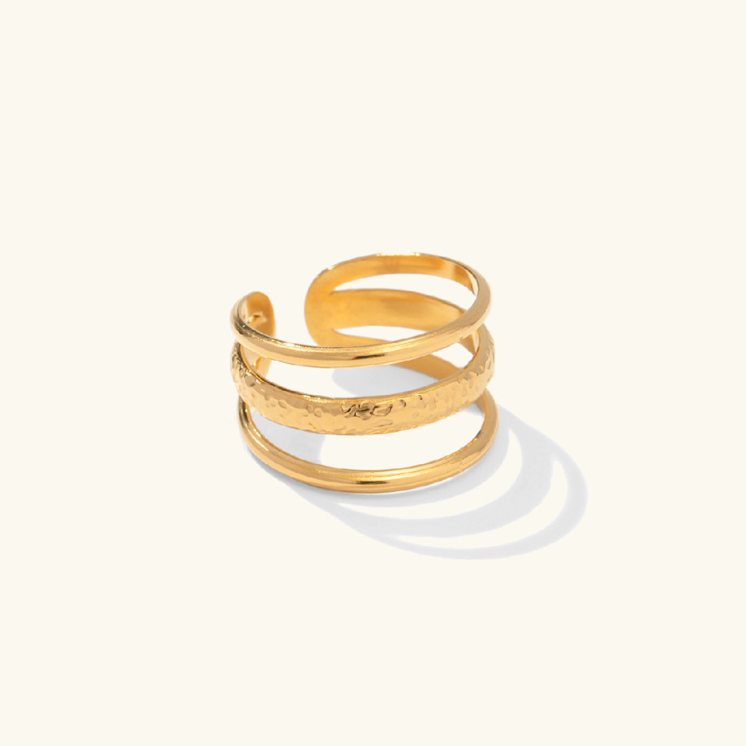 Esme - Layered Gold Ring