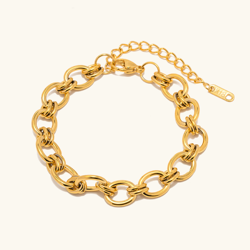 Betty - Loop Gold Bracelet