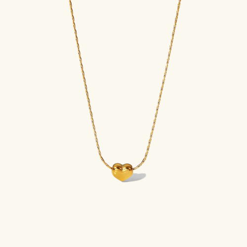 Irene - Gold Heart Necklace
