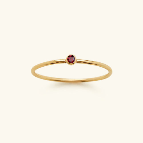 Briony - Birthstone Stacker Ring