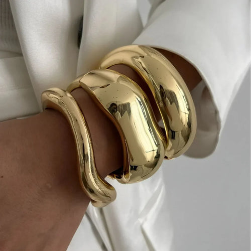 Chic Cuff Bangle Bracelets (3 Piece Set)