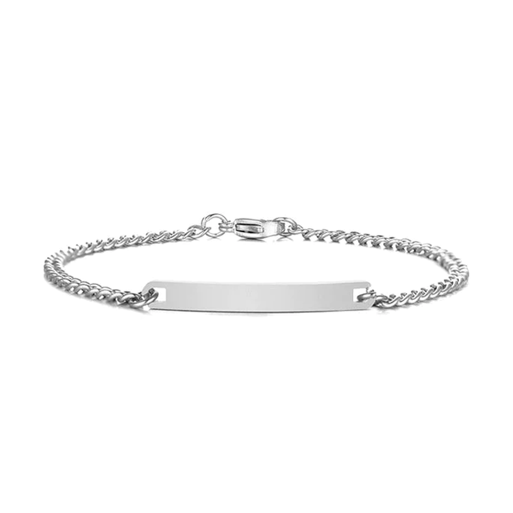 Charming Engraved Bracelet
