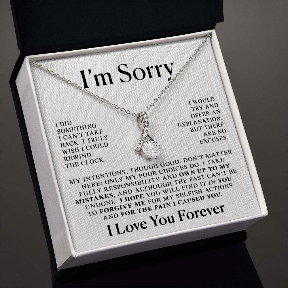 Apology Gift For Her - Light necklace
