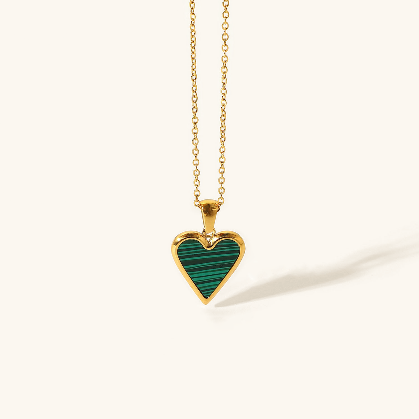 Blythe  - Stone Heart Necklace