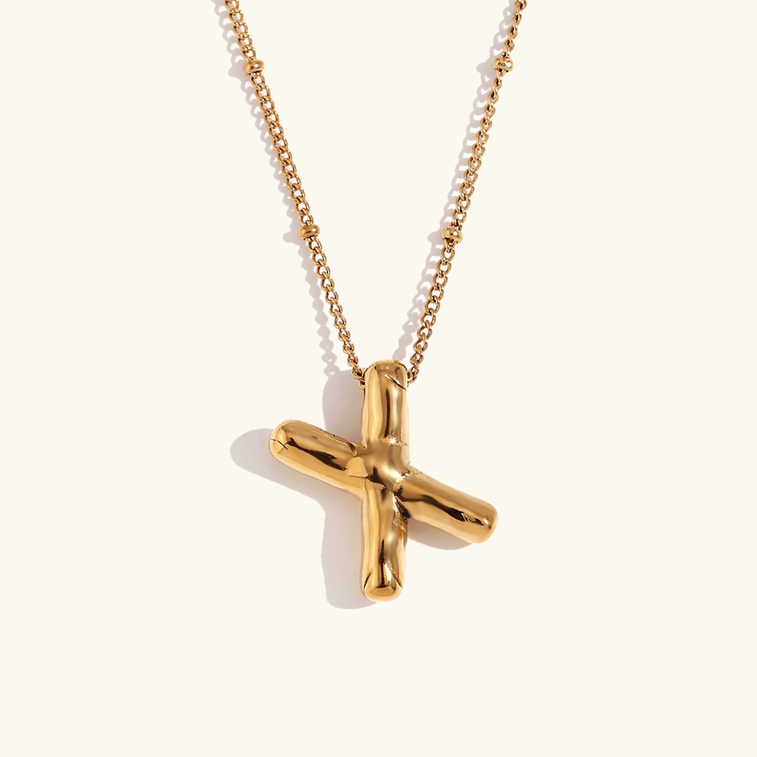 Arabella - Balloon Letter Initial Necklace