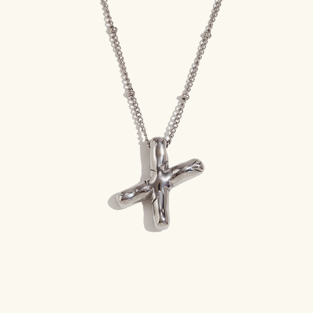 Arabella - Balloon Letter Initial Necklace