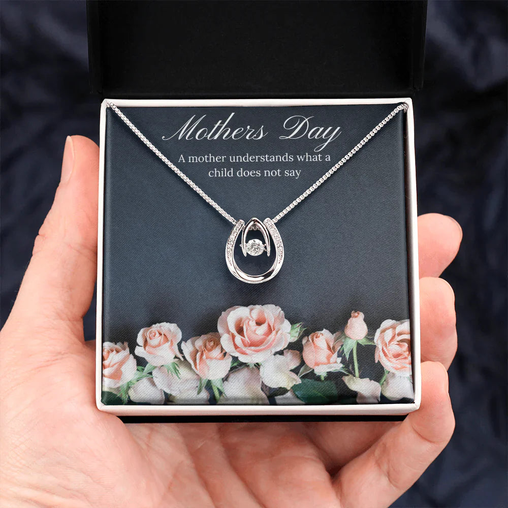 Mother’s Roses Charm Necklace