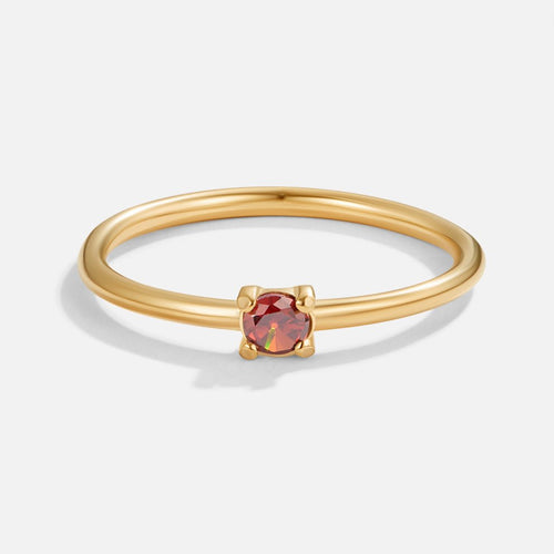 Aura - Birthstone 18K Gold Ring