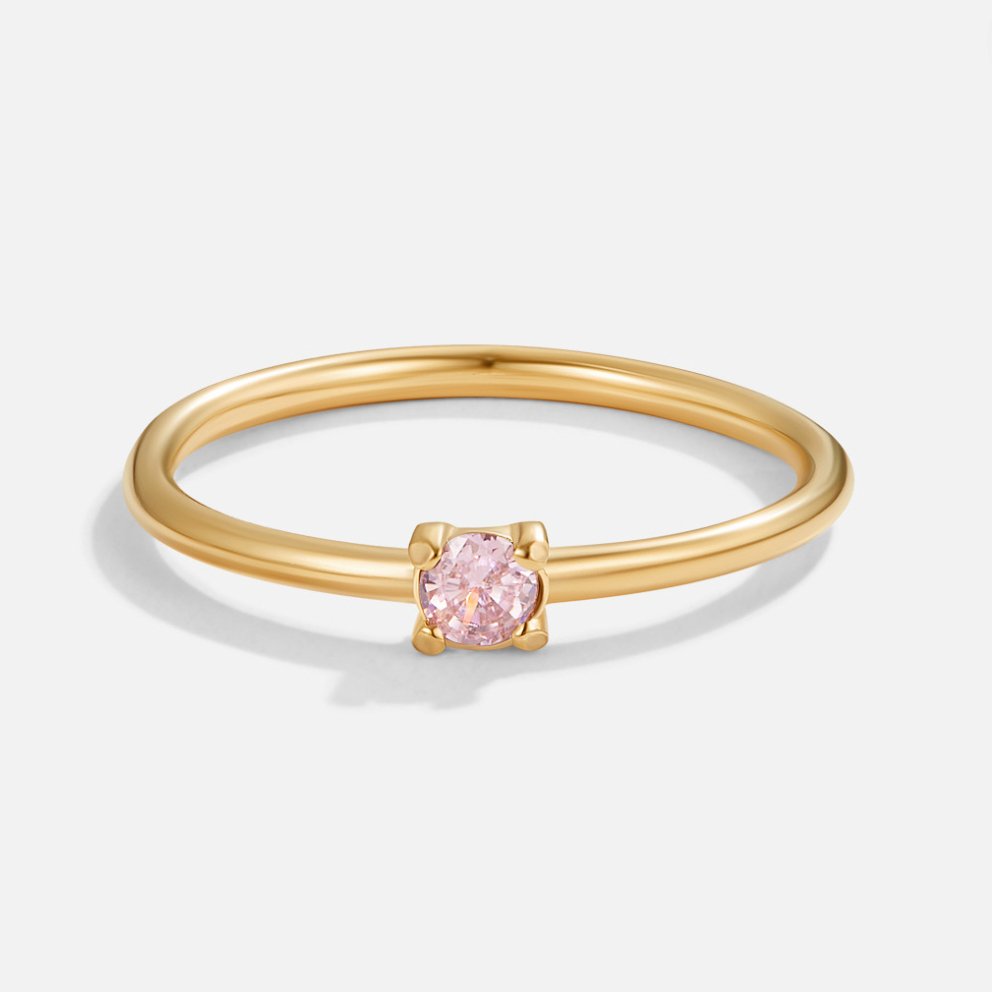 Aura - Birthstone 18K Gold Ring